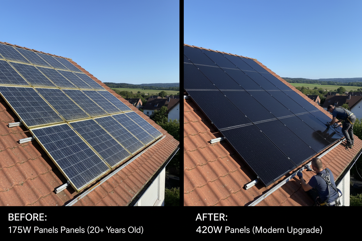 PV-Anlage Repowering 10 kWp